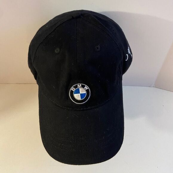 BMW black baseball hat cap - Picture 1 of 3